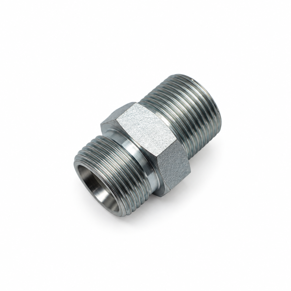 1CN METRIC MALE 24"L.T X NPT MALE 60"