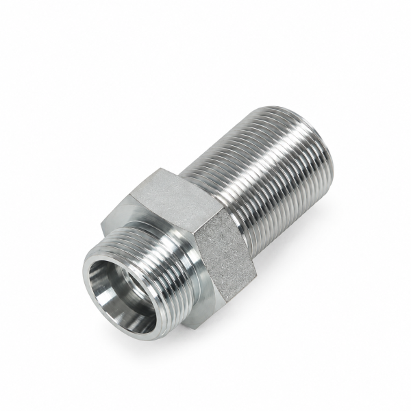 6C METRIC MALE 24"L.T BULKHEAD